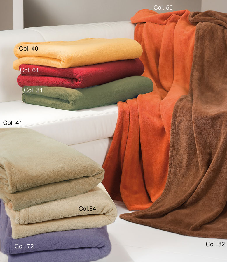 Irisette Microfaser-Decke Castello (8983 / uni) 150x200 anthrazit