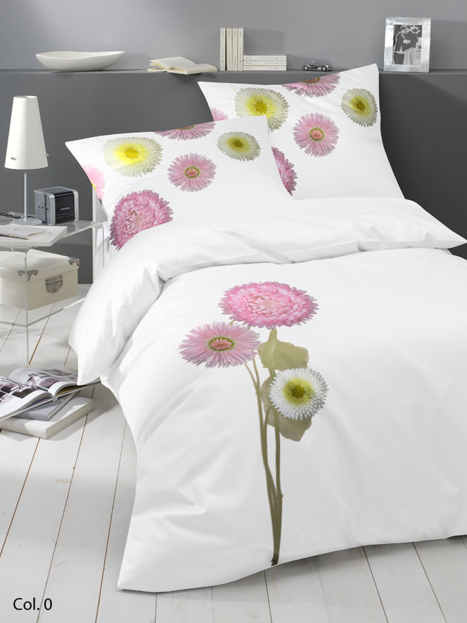 Yes for Bed Mako-Satin-Bettw&auml;sche Belli (1420) 135x200cm magenta