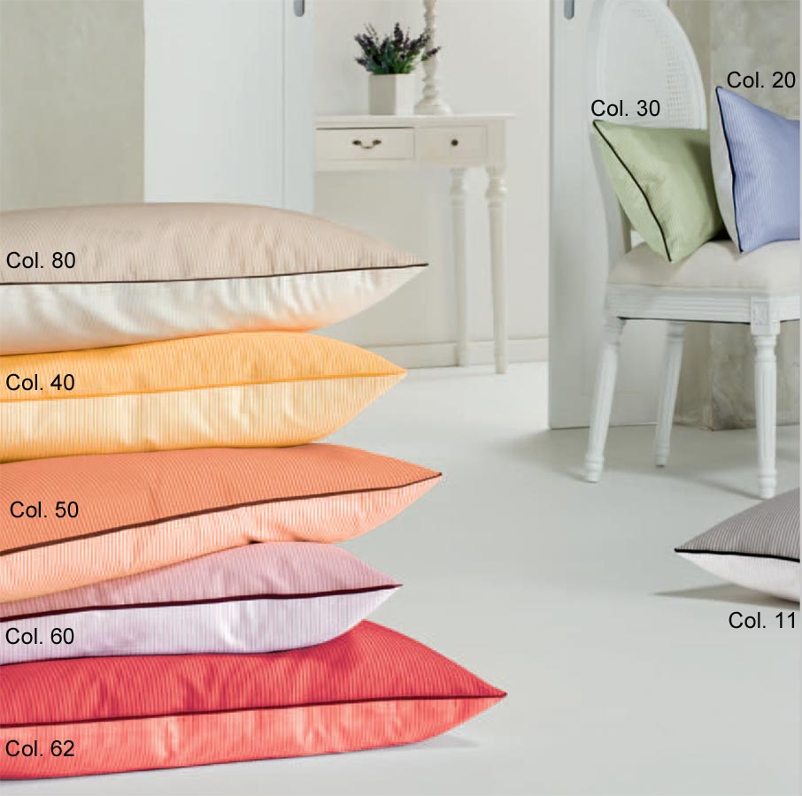 Irisette Satin-Bettw&auml;sche Linea (8021) Kissenbezug 40x80cm creme