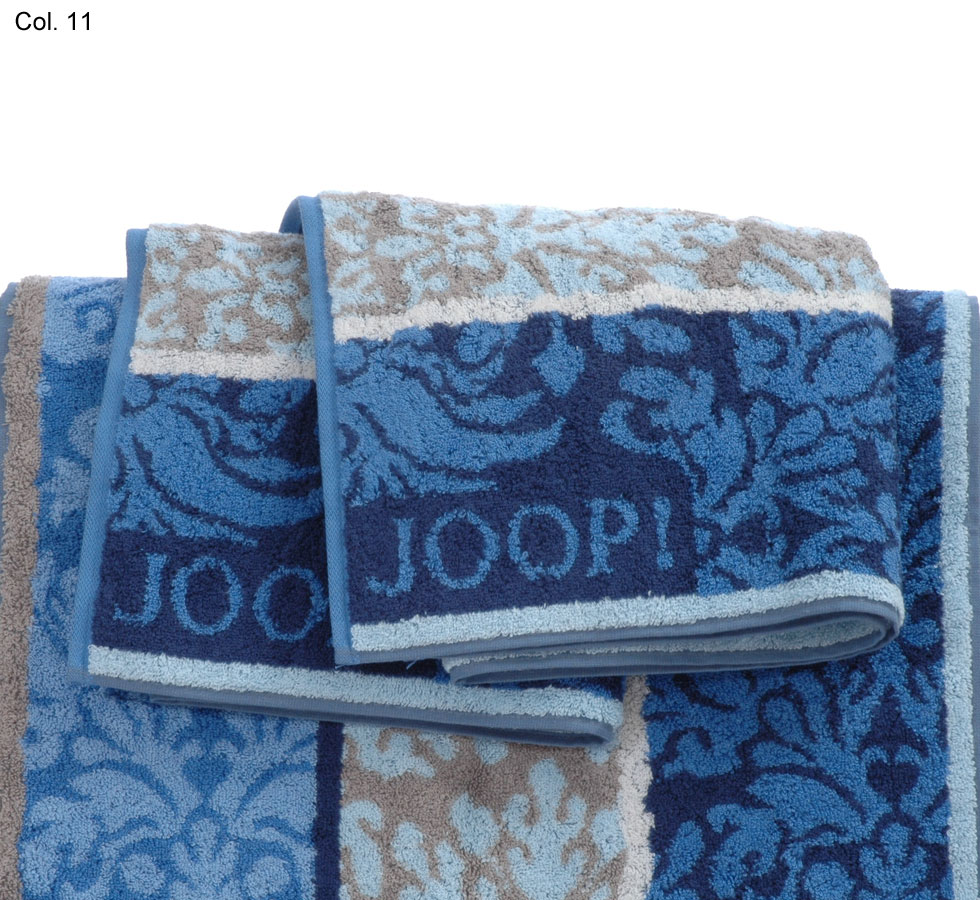 Joop Frottier-T&uuml;cher Ornament (1585) Handtuch 50x100cm blau