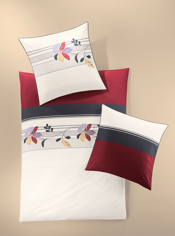 Irisette Mako-Satin-Bettw&auml;sche Smart Sol (8858/salina)