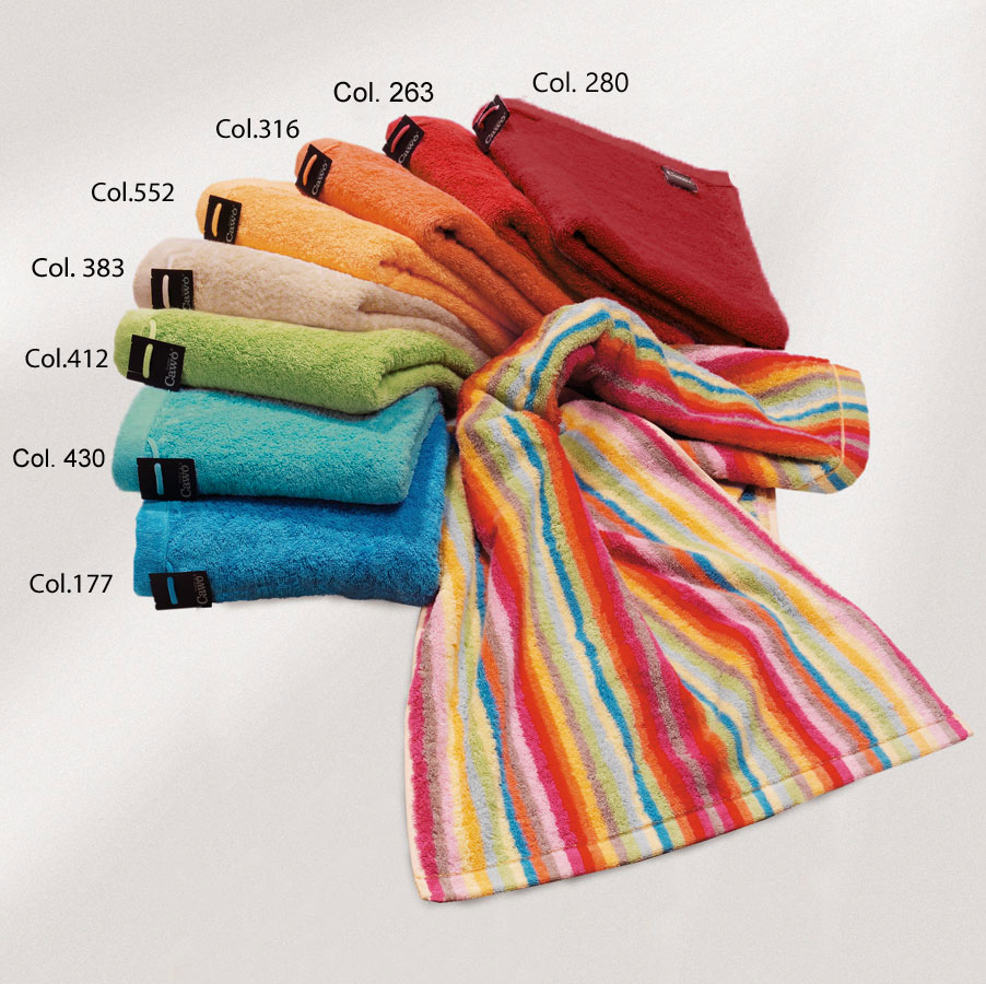 Caw&ouml; Uni-Frottier-T&uuml;cher Life Style, Badematte 50x80cm rose