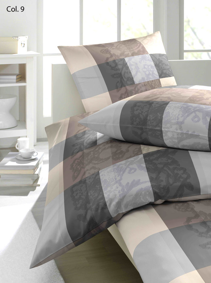 Yes for Bed Organic-Cotton-Bettw&auml;sche Chino (1407) 135x200cm stein