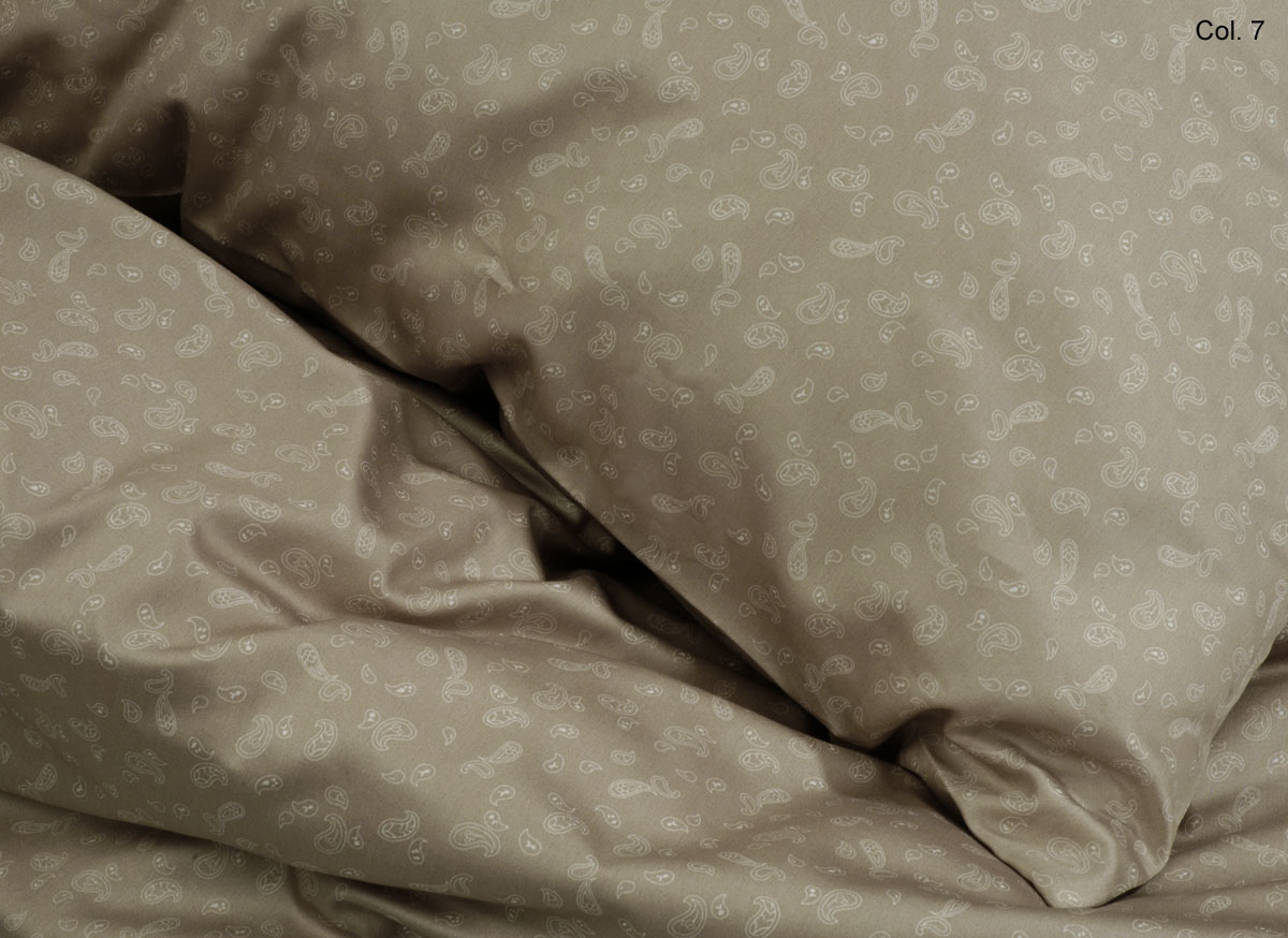 Yes for Bed Satin-Bettw&auml;sche Pure and Simple *Paisley* (903) 135x200cm limone