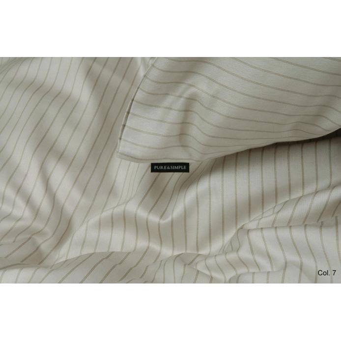 Yes for Bed Mako-Satin-Bettwäsche Pure and Simple Pinstripe (902)