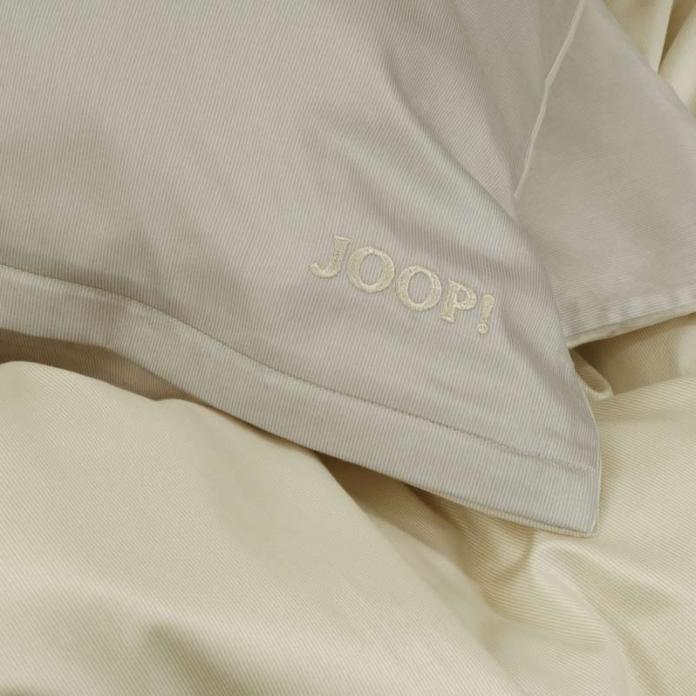 Joop! Soft Tones Kissenbezug Micro Stripes (4510) - natur