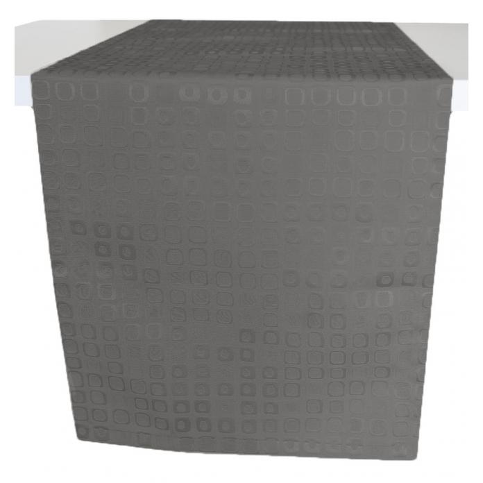 Sander Tischläufer Cube graphit