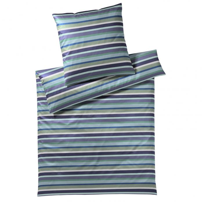 Elegante Comfort-Satin Bettwäsche Color Stripe (2322)