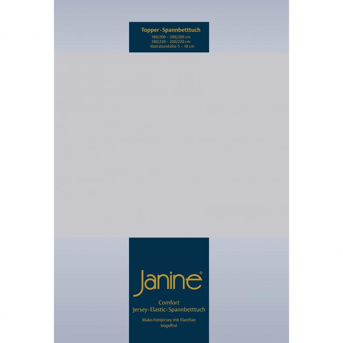 Janine Jersey-Elastic-Topper-Spannbetttuch (5001)