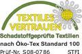 Textiles Vertrauen - Schadstoffgeprüfte Textilien nach Öko-Tex Standard 100