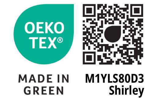 Oekotex Made in Green (Prüfnummer M1YLS80D3)