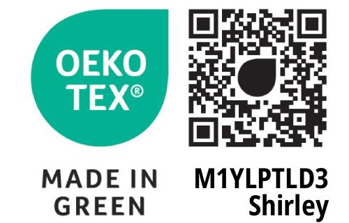 Oekotex Made in Green (Prüfnummer M1YLPTLD3)